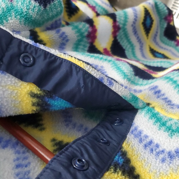Patagonia Timber Twist Aztec Fleece XS T snap - Picture 9 of 9
